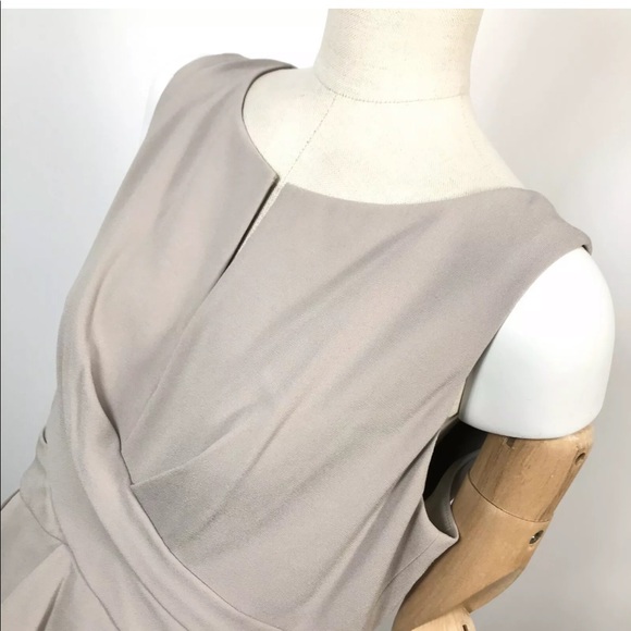 Paule Ka Women 100% Silk Dress Ruffled Size FR 44 - Picture 4 of 12